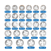 M2-M52 Multi-Spesifikasi Manual Thread Metric Round Dies