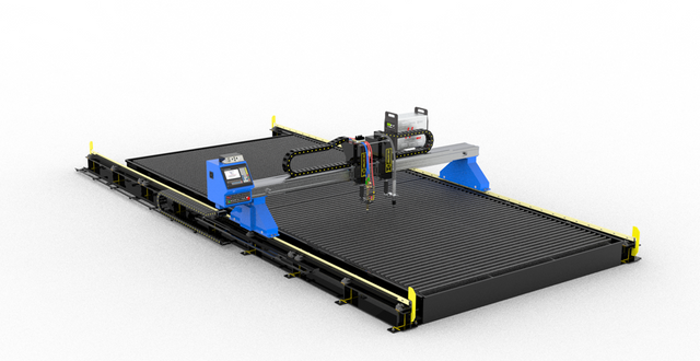 SNC mesin pemotong CNC gantry ekonomis