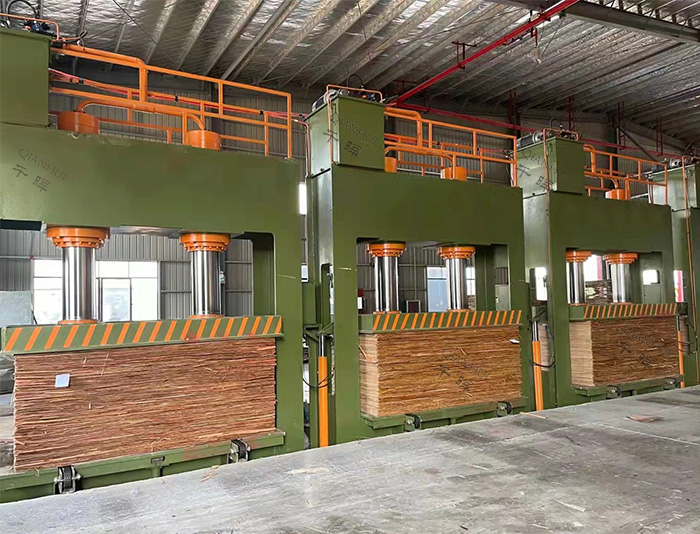 Mesin pres pra -pra plywood bertekanan tinggi 500t