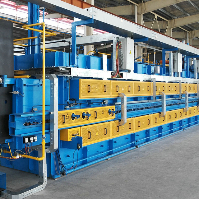 YAJIE Energy hemat roller hearth furnace heat line